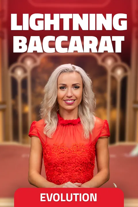 Golden Lady – Lightning Baccarat